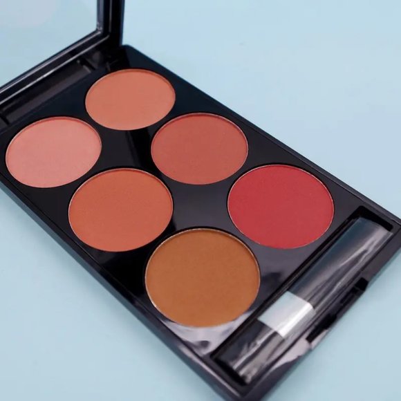6-color Blush Palette Easy To Color Natural Three-dimensional Makeup - Picture 4 of 5